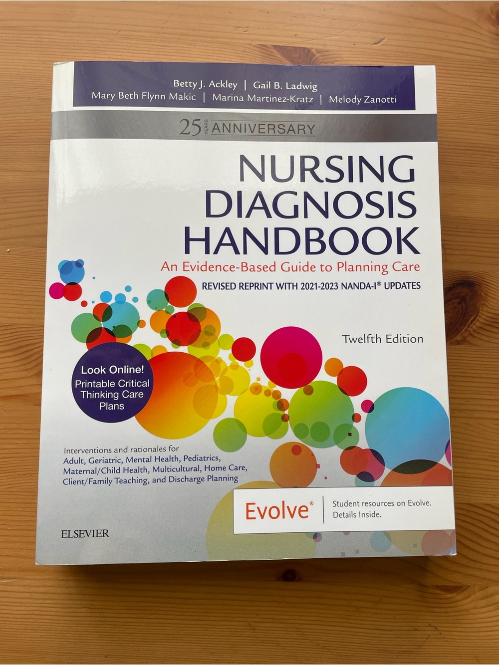 Nursing Diagnosis Handbook Evolve 12th Edition